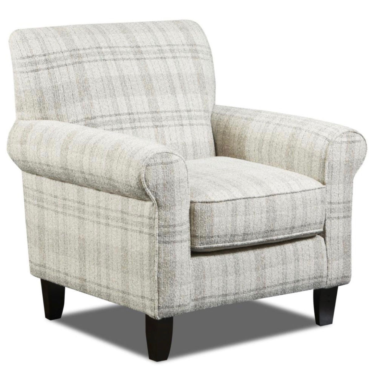 Sophisticated Tartan Accent Chair