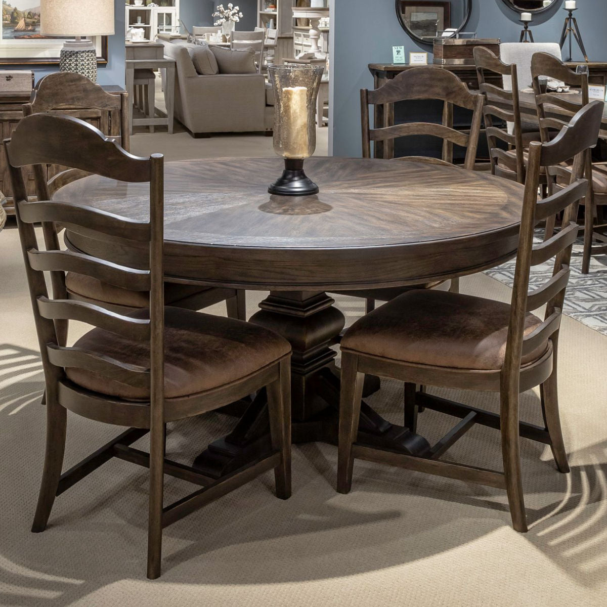 Rockland Park Round Dining Plantation Furniture