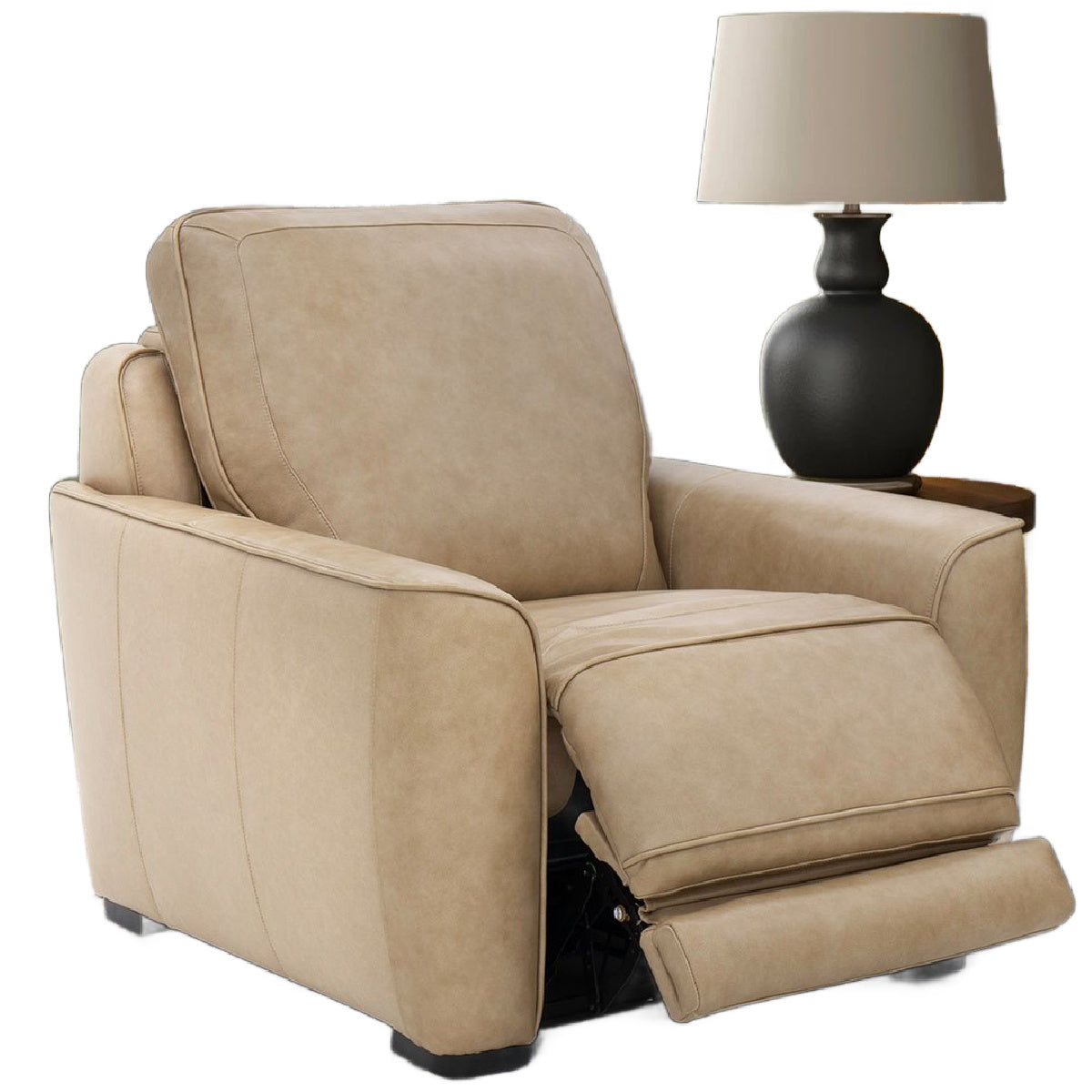London Chelsea Recliner-Toast