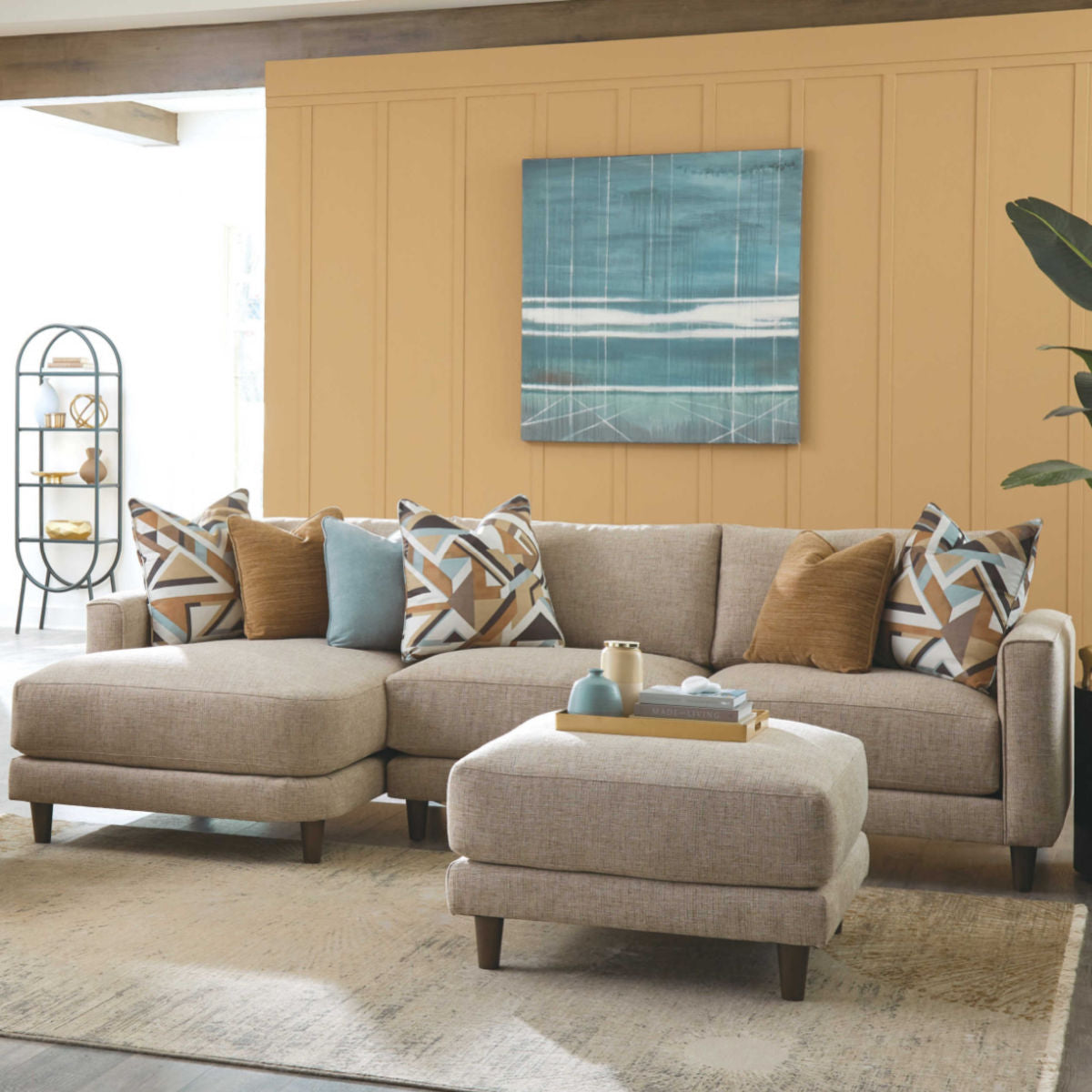 Midtown Sophisticate Sectional