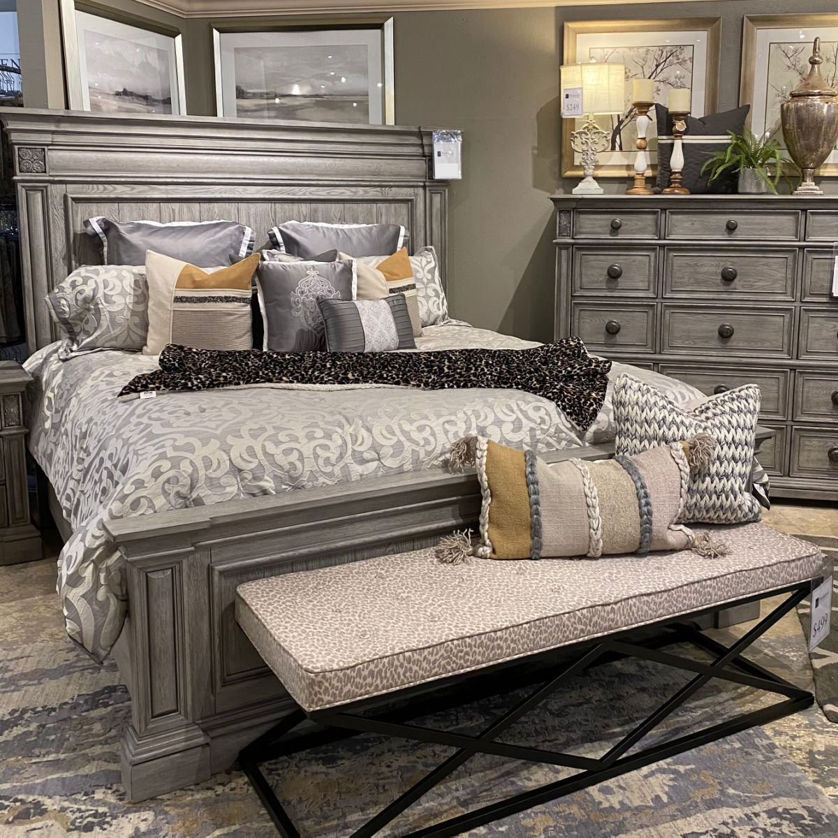 Grey Fog Bedroom