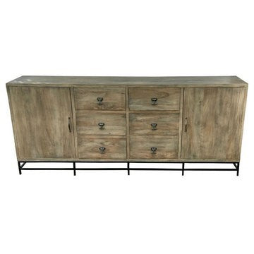 Modern Industrial Credenza