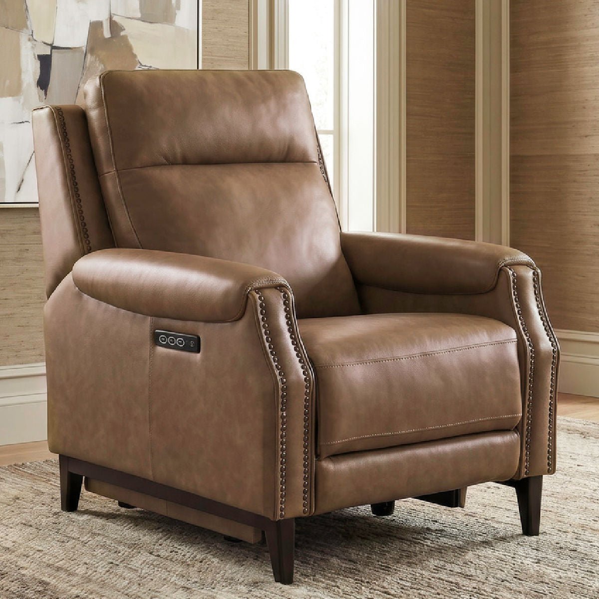 Brunswick Falls Recliner - Mushroom
