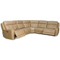 Salted Caramel Reclining Sectional