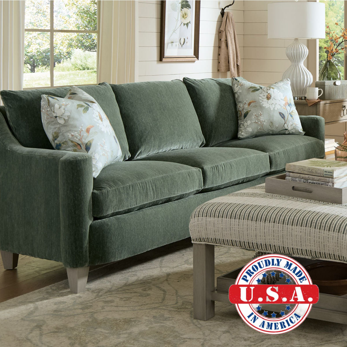 Green Gardens Sofa